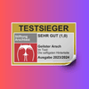 'Geilster Arsch' Testsieger Sticker | Party Gag | 50er Pack - Festivalstickers