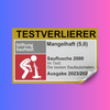 'Sauflusche 2000' Testverlierer Sticker | Party Malle JGA | 50er Pack - Festivalstickers