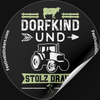 Dorfkind und Stolz drauf - 50 Sticker - Festivalstickers