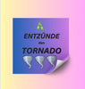 Entzünde den Tornado! - 50 Sticker - Festivalstickers