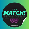 It's a Match - 50 Festival Sticker - Festivalstickers