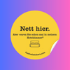 'Nett hier, Hotelzimmer' Sticker | Party & Festival Spaß | 50er Pack - Festivalstickers